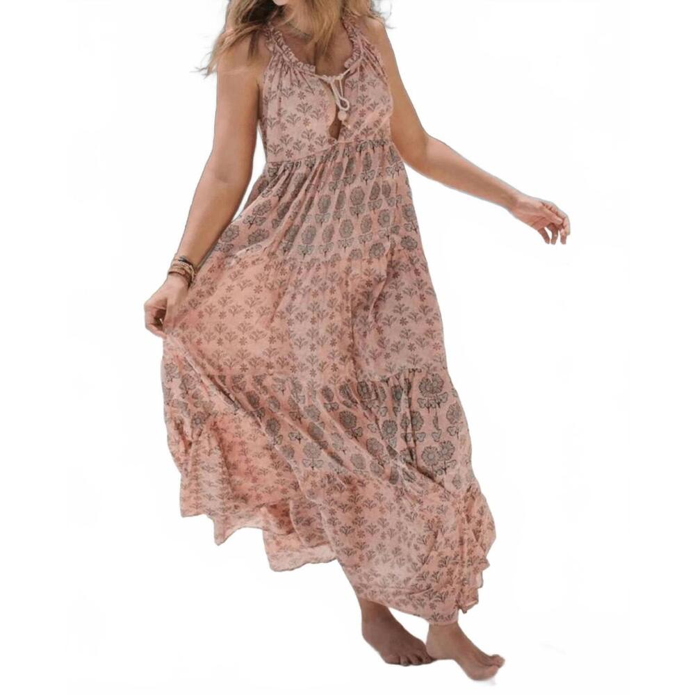 NEW GUADALUPE DESIGN pegasus garden dress in pink - Picture 3 of 4
